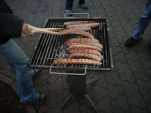 Lecker Bratwurst, ohne geht nich